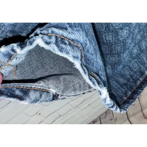 REFORMATION JEANS Lea Denim Shirt Bethesda Row Size XS Oversized - Picture 7 of 7